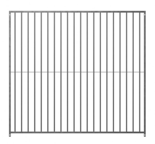 Galvanised dog run - dog,