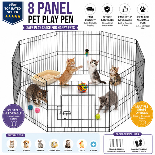 Dog pet pen - pet, puppy