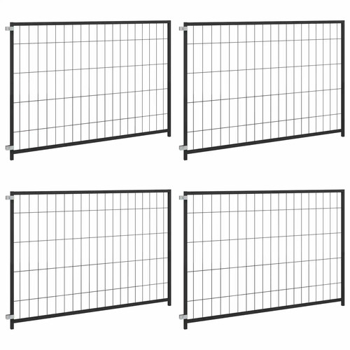 Dog kennel black 300x100x70 - dog,
