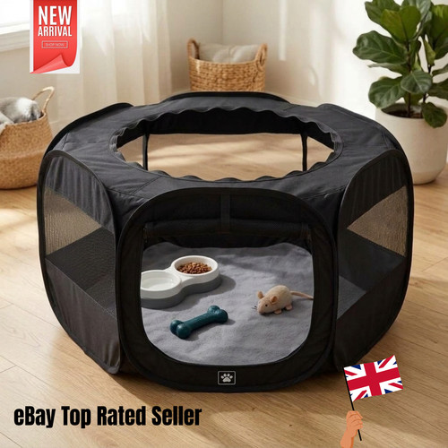 Folding pet cat playpen rabbit - folding,