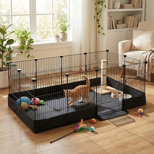 Dog pet pen enclosure rabbit - pen,
