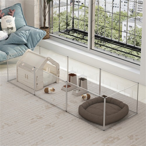 Indoor rabbit hutch guinea pig - rabbit,