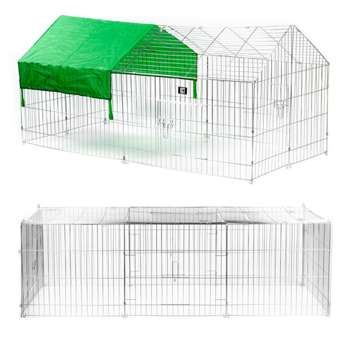 Large enclosed pet playpen run - pet,