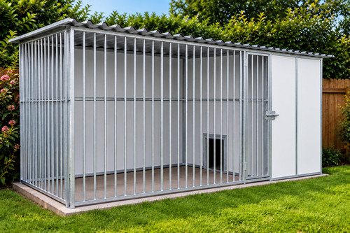 12ft 4ft dog kennel - 12ft,