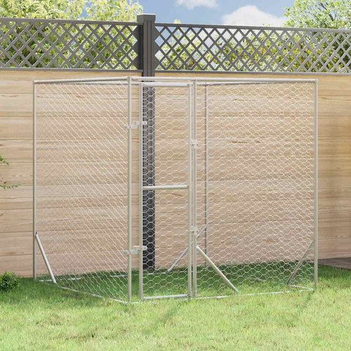 Outdoor dog kennel - dog,