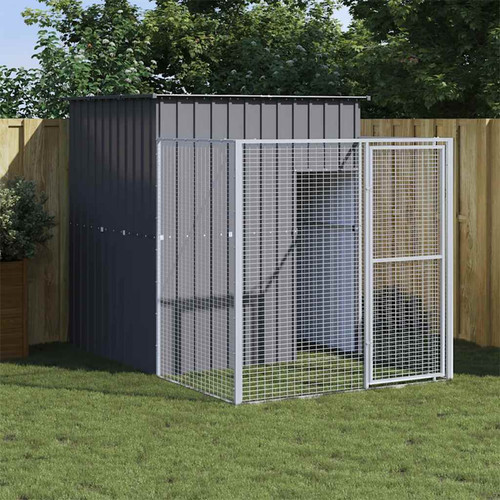 Dog house with - dog,