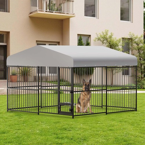 Luxury outdoor dog kennel - dog,